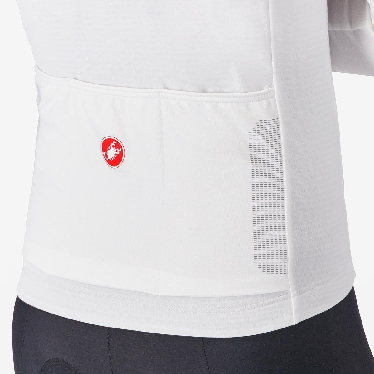 CASTELLI PURO 4 Jersey manga larga marfil
