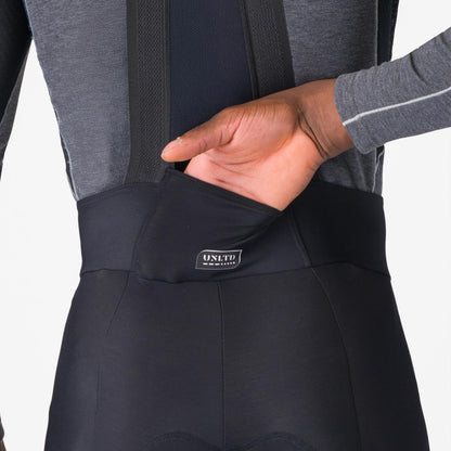 Culote Largo con Tirantes CASTELLI UNLIMITED Negro