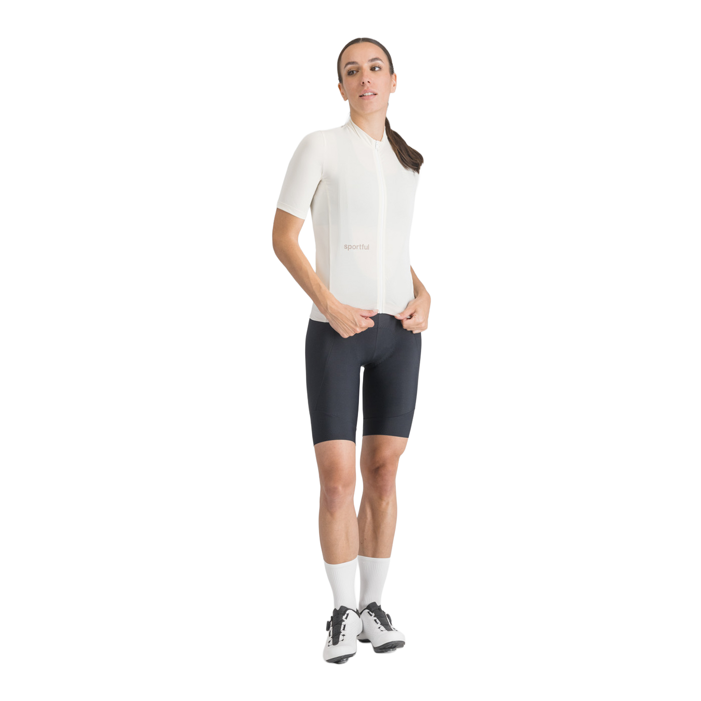Maillot Mujer SPORTFUL CLASSIC Manga Corta Crema