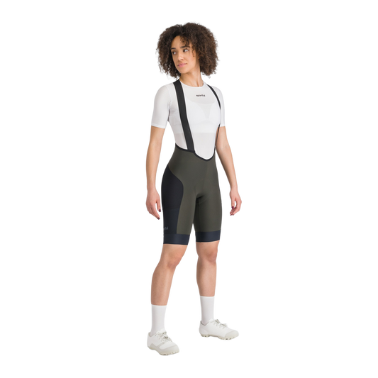 Culotte con tirantes SPORTFUL SUPERGIARA 2 Caqui/Negro, Mujer