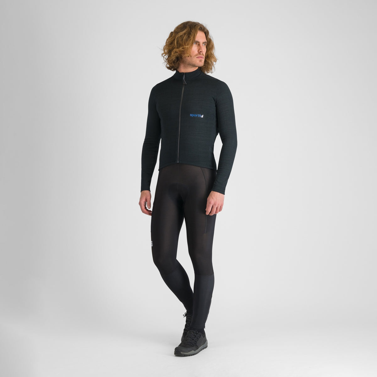 Maillot SPORTFUL SUPERGIARA LANA de manga larga negro