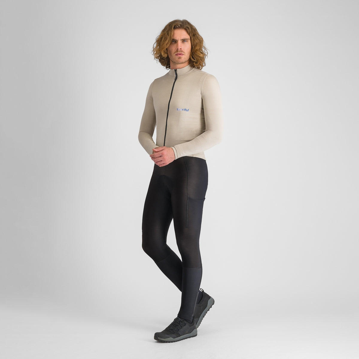 Maillot SPORTFUL SUPERGIARA WOOL de manga larga beige