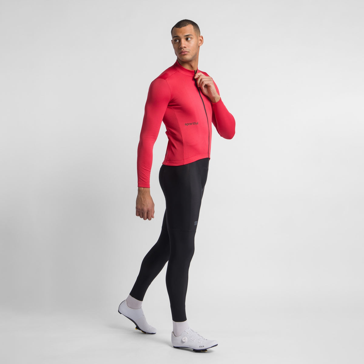 Maillot SPORTFUL CLÁSICO de manga larga naranja