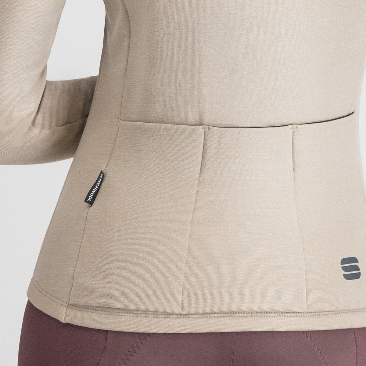 Maillot de manga larga SPORTFUL SUPERGIARA WOOL para mujer beige