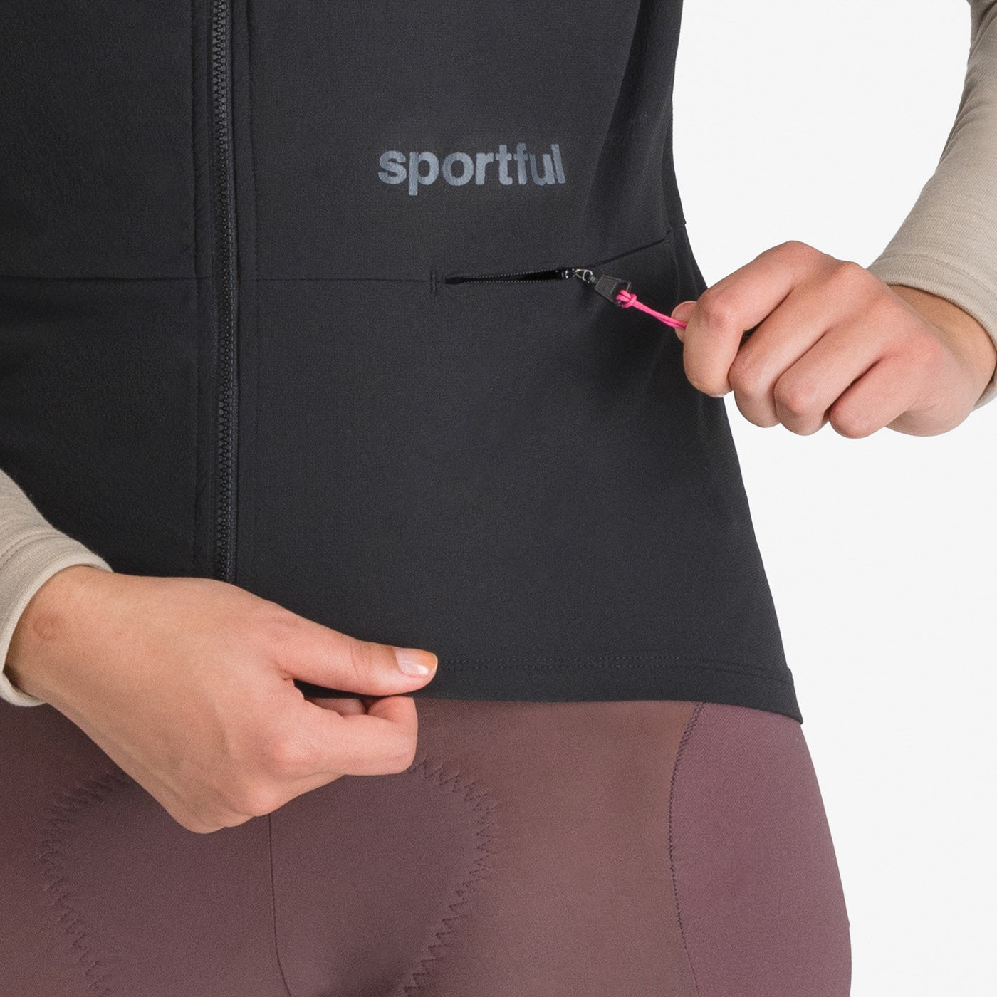 SPORTFUL SUPERGIARA 2 Chaqueta sin mangas para mujer Negro