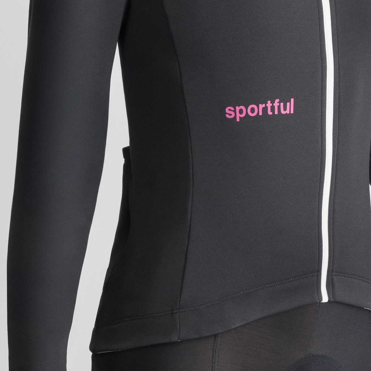Maillot SPORTFUL CLÁSICO de mujer de manga larga negro