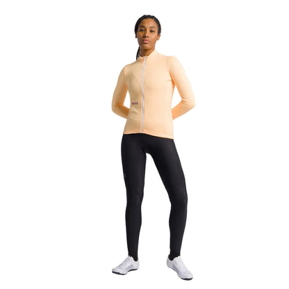 Maillot SPORTFUL CLÁSICO de mujer de manga larga amarillo
