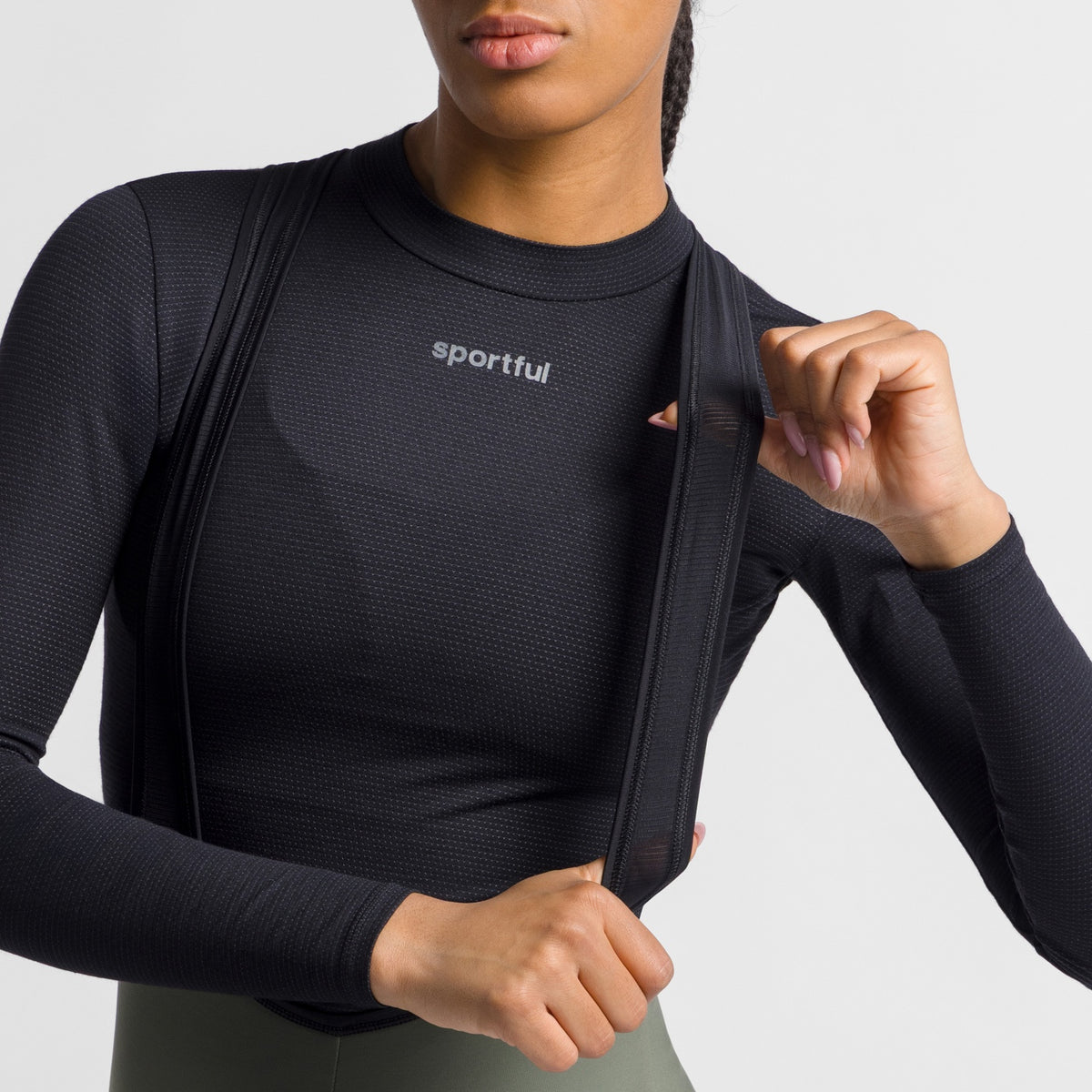 Cuissard Long à Bretelles SPORTFUL PULSE Femme Vert