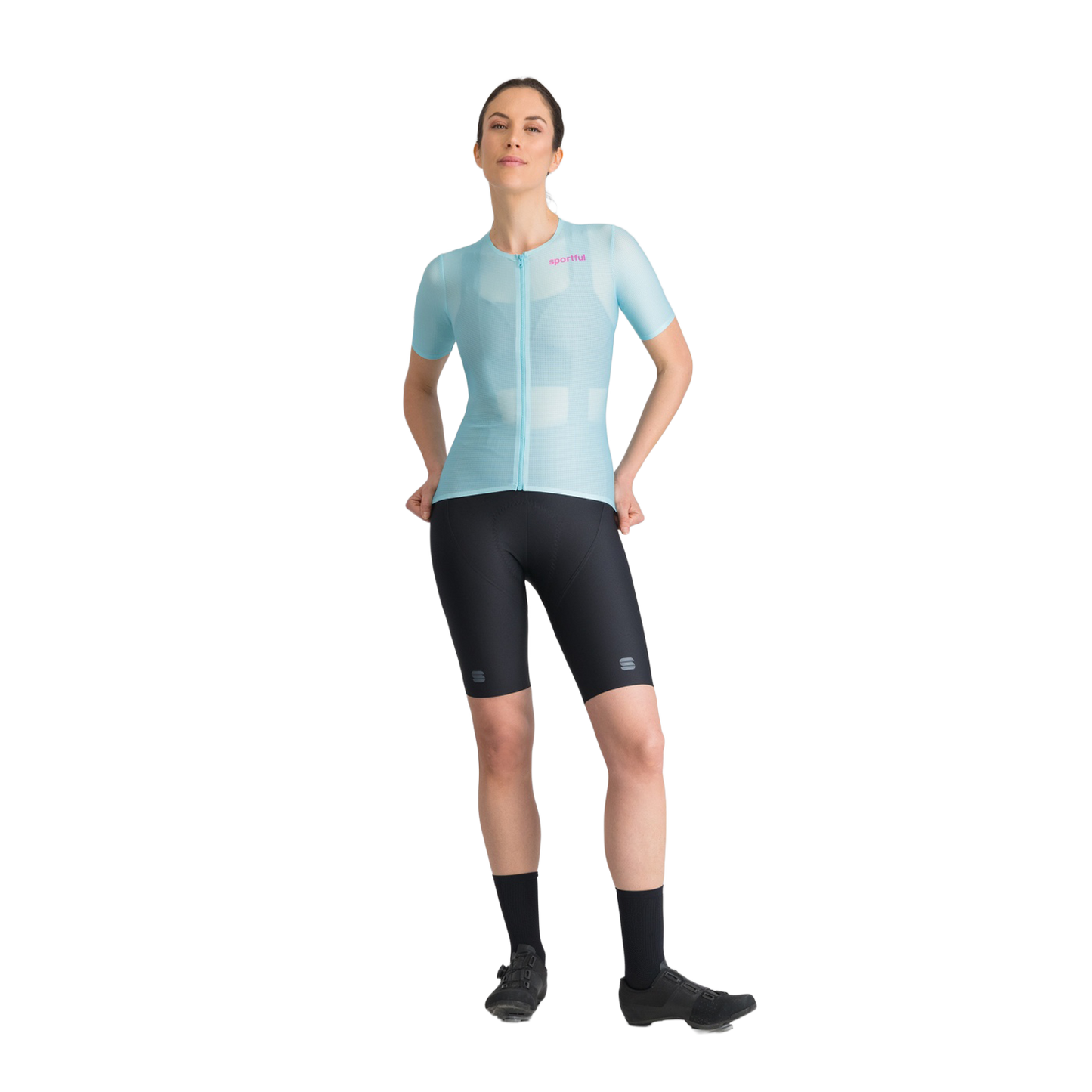 Maillot Mujer SPORTFUL LIGHT 2 Manga Corta Turquesa