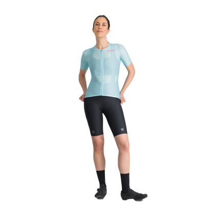 Maillot SPORTFUL LIGHT 2 Mangas Cortas Mujer Turquesa