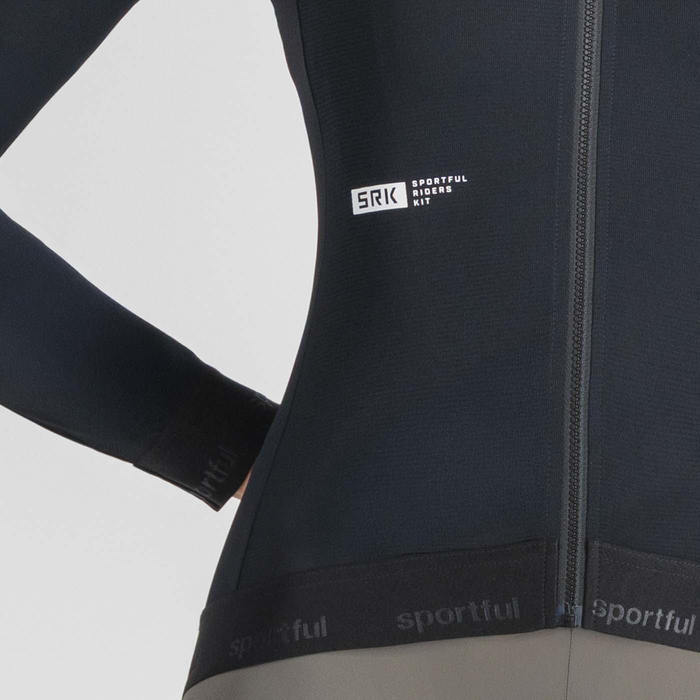 SPORTFUL SRK Maillot de manga larga para mujer Negro