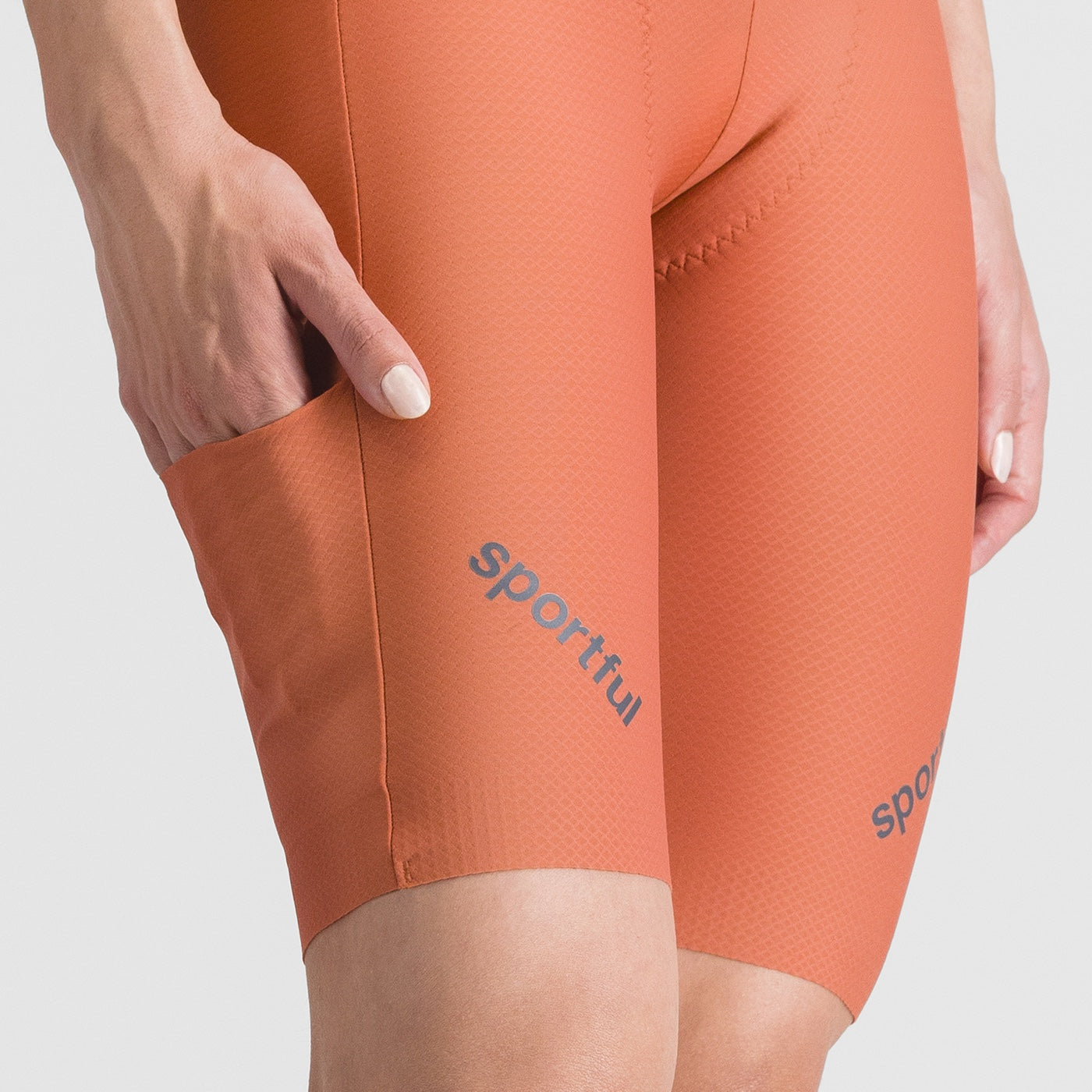 Culotte con tirantes SPORTFUL HYPEREPIC Naranja, Mujer