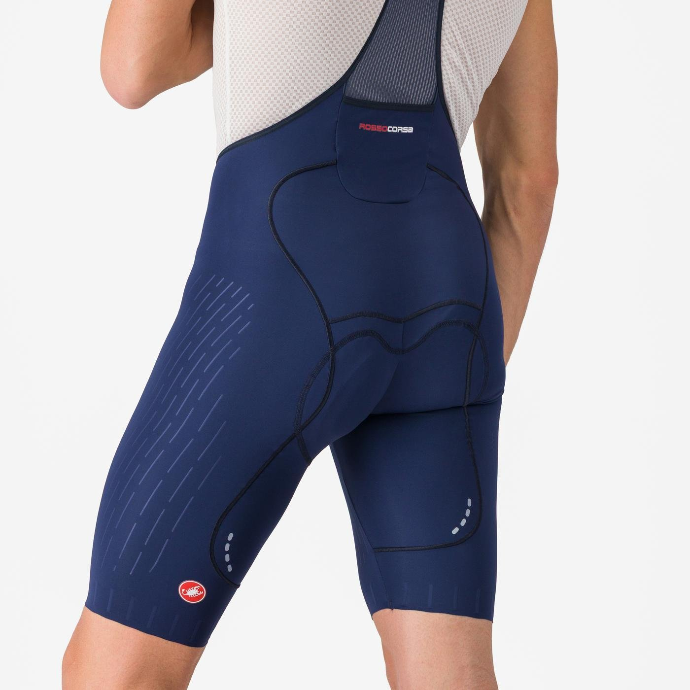 CASTELLI FREE AERO RACE S Culotte con tirantes azul marino