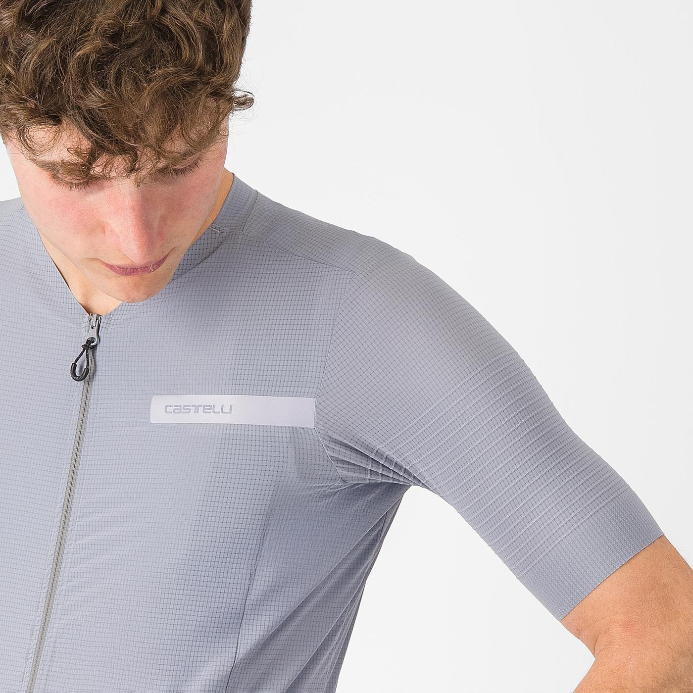 Maillot de manga corta CASTELLI PREMIO EVO Gris