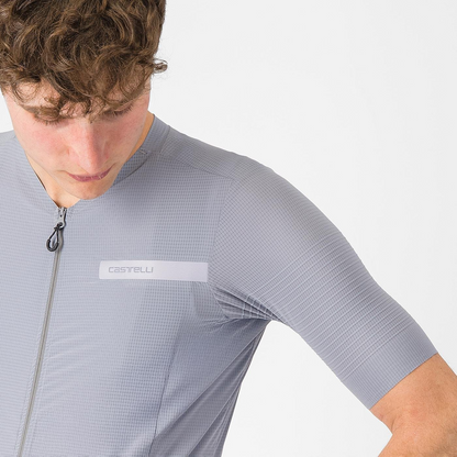 Maillot CASTELLI PREMIO EVO Mangas Cortas Gris