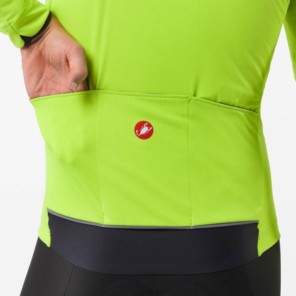 Chaqueta CASTELLI ALPHA 150 ELECTRIC Amarillo/Negro