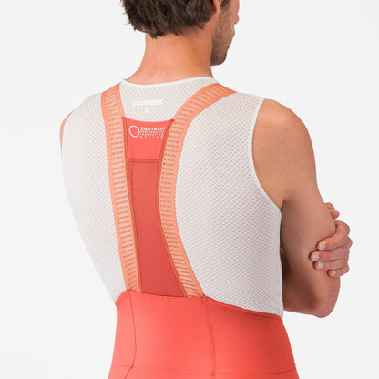 Culote Corto con Tirantes CASTELLI ESPRESSO 2 Paprika
