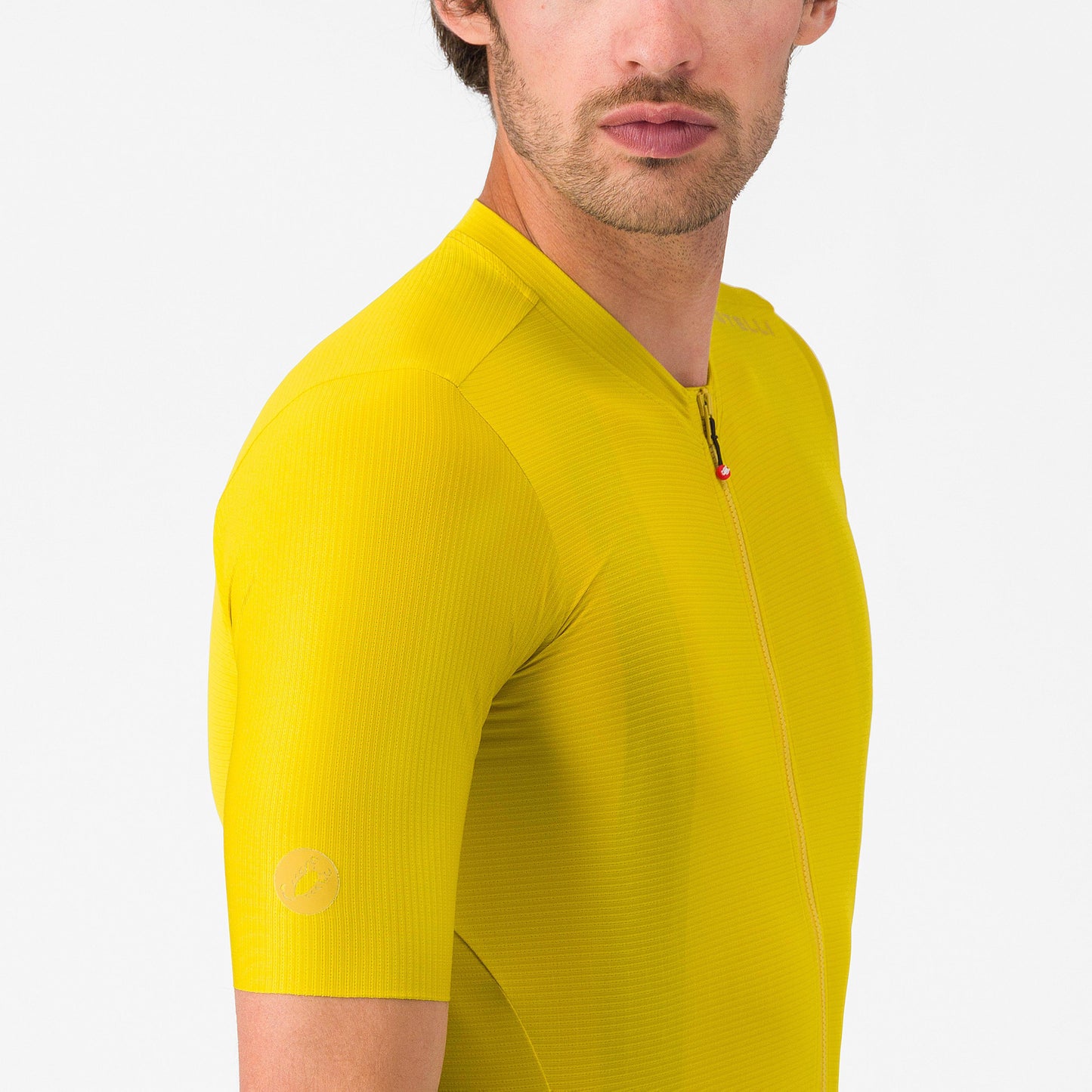 Maillot CASTELLI ESPRESSO 2 Manga Corta Amarillo