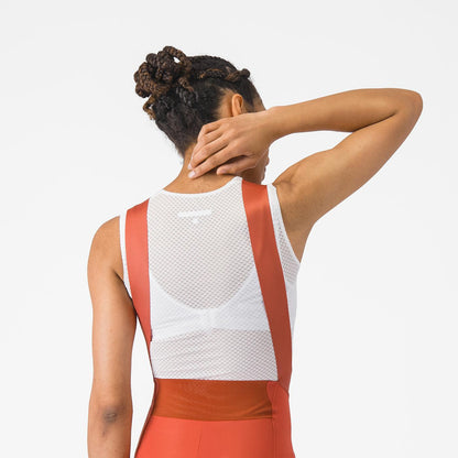 Culote Corto con Tirantes CASTELLI ESPRESSO 2 W DT Mujer Paprika