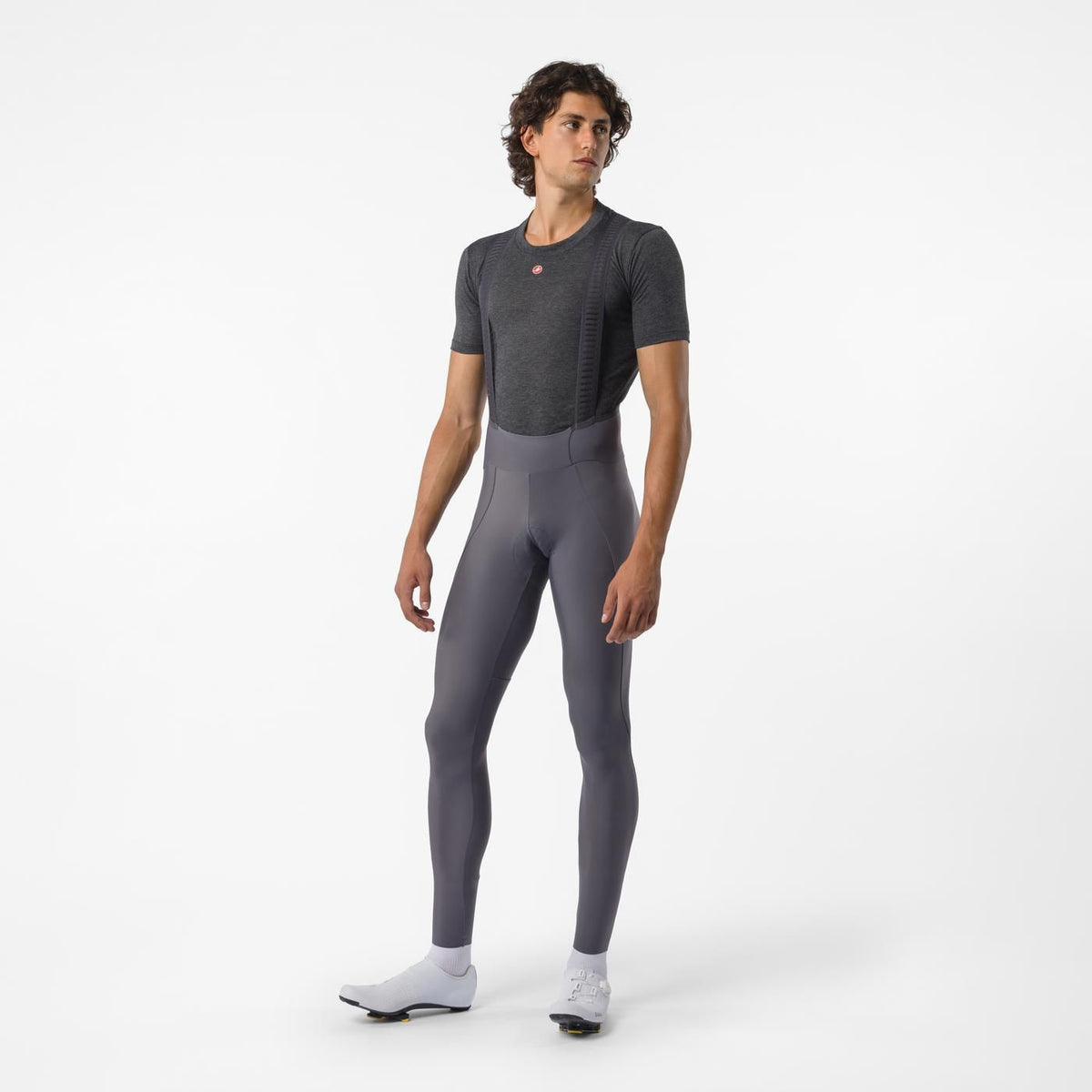 Culote Largo con Tirantes CASTELLI ESPRESSO 2 Gris
