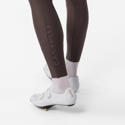 Culote Largo con Tirantes CASTELLI ESPRESSO 2 Marrón
