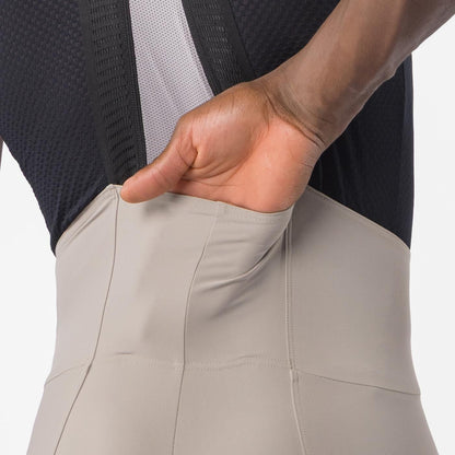 Culote Largo con Tirantes CASTELLI ESPRESSO Transition Beige