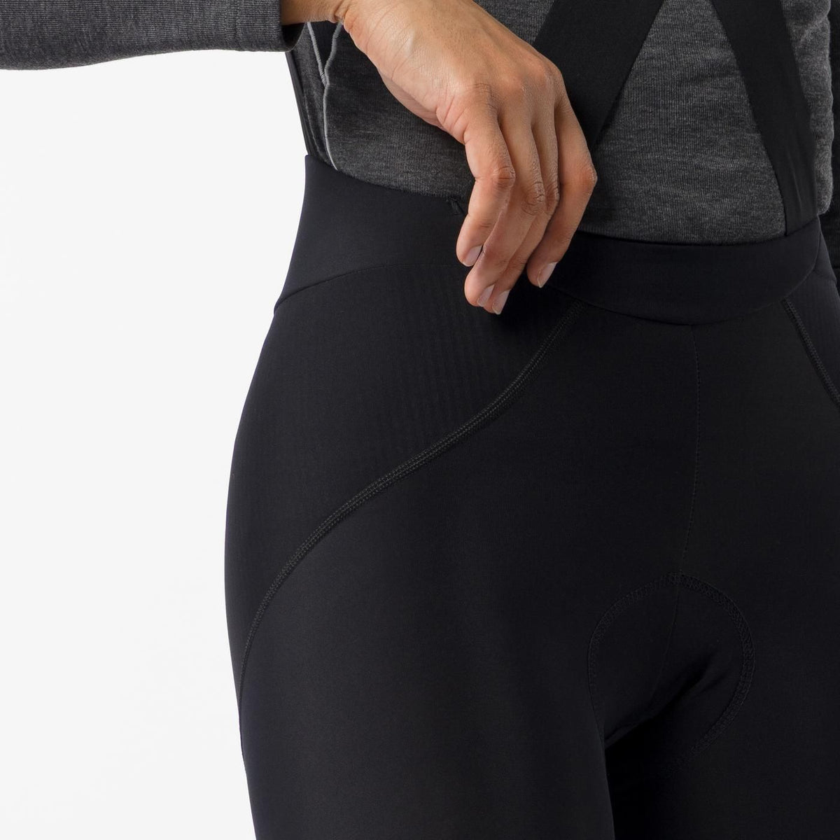 Culotte Largo con Tirantes CASTELLI COMPETIZIONE DT Mujer Negro