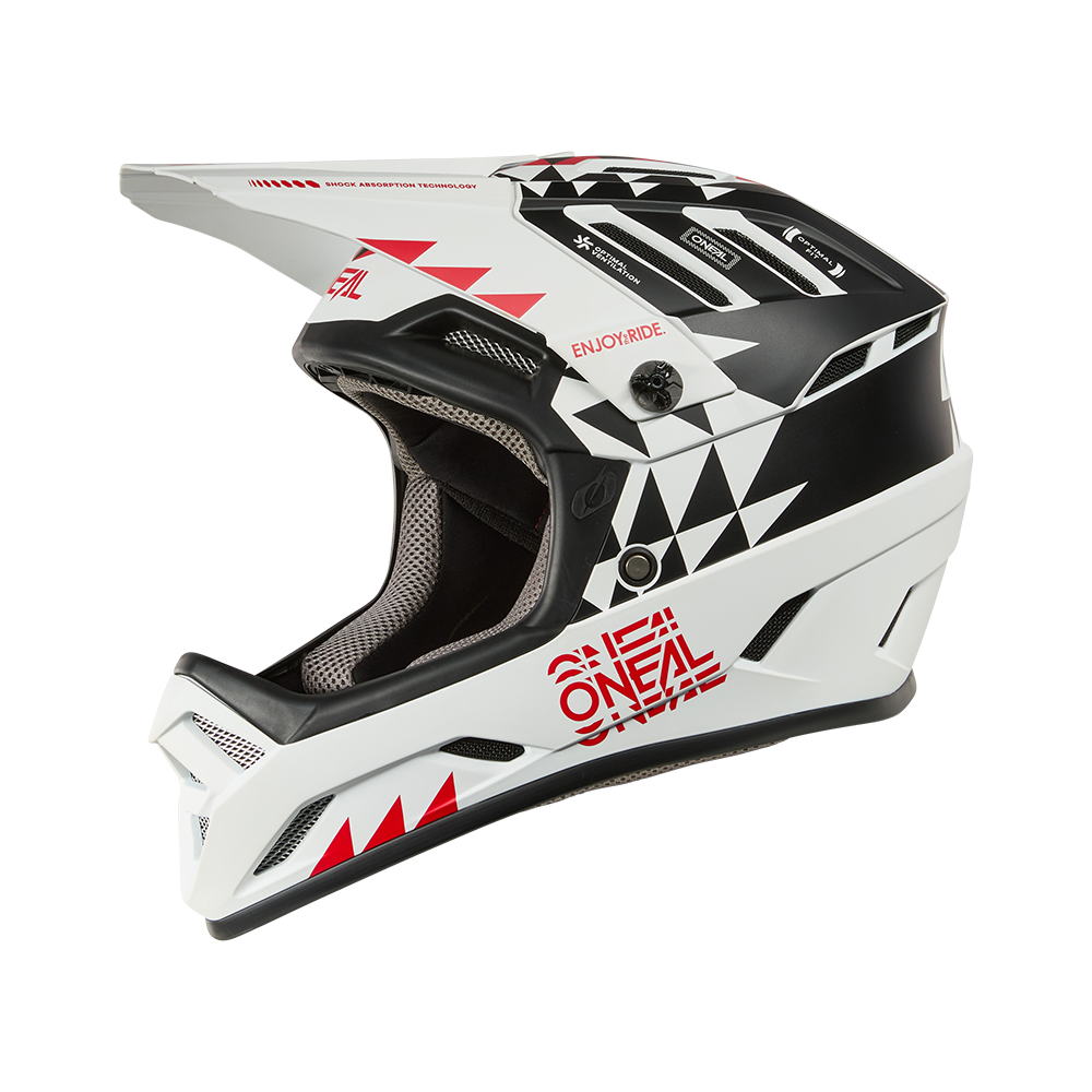 Casco MTB O'NEAL BACKFLIP KNOX Blanco/Negro
