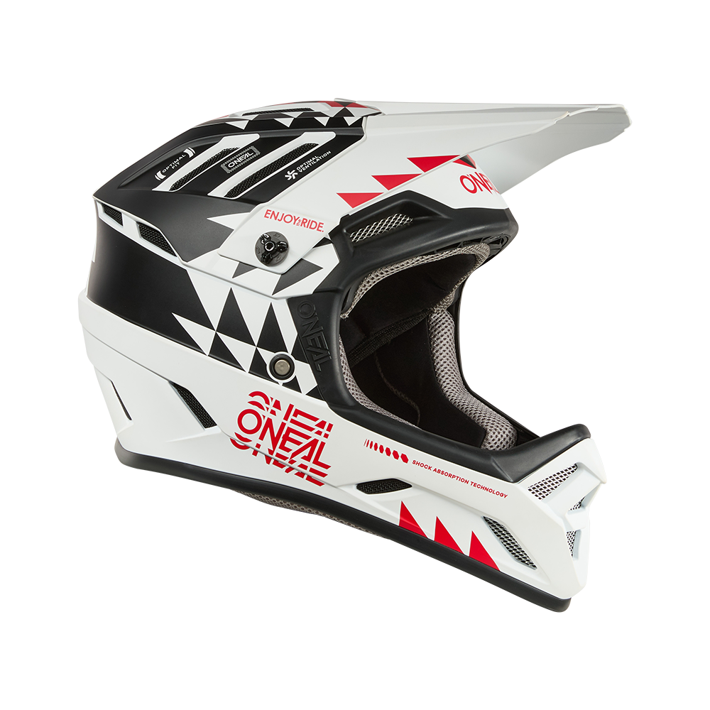 Casco MTB O'NEAL BACKFLIP KNOX Blanco/Negro