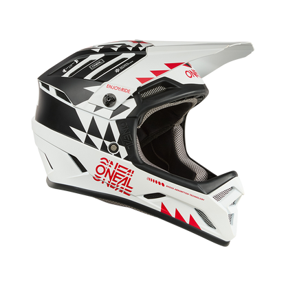 Casco VTT O'NEAL BACKFLIP KNOX Blanco/Negro