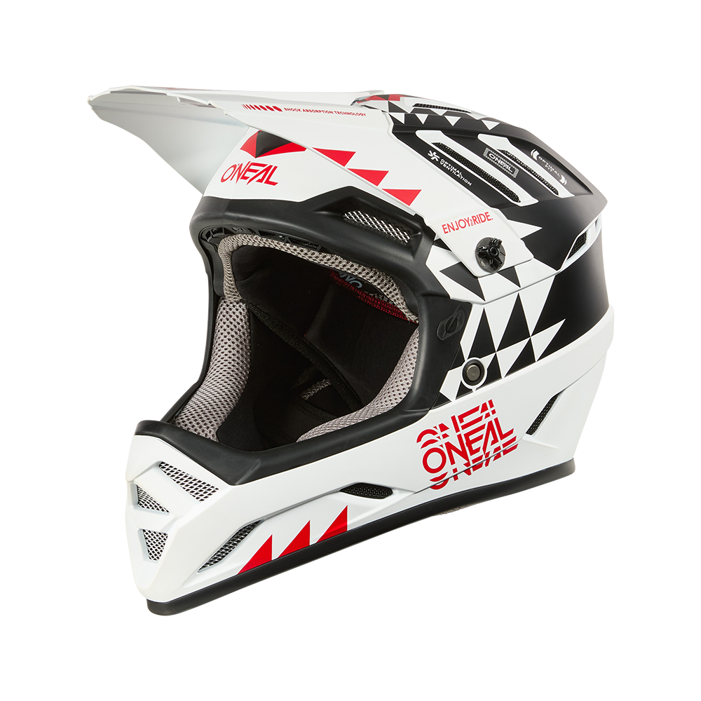 Casco MTB O'NEAL BACKFLIP KNOX Blanco/Negro