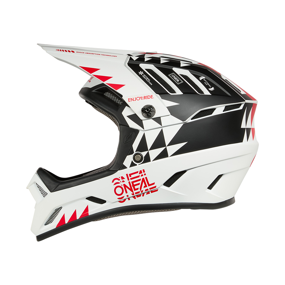 Casco MTB O'NEAL BACKFLIP KNOX Blanco/Negro