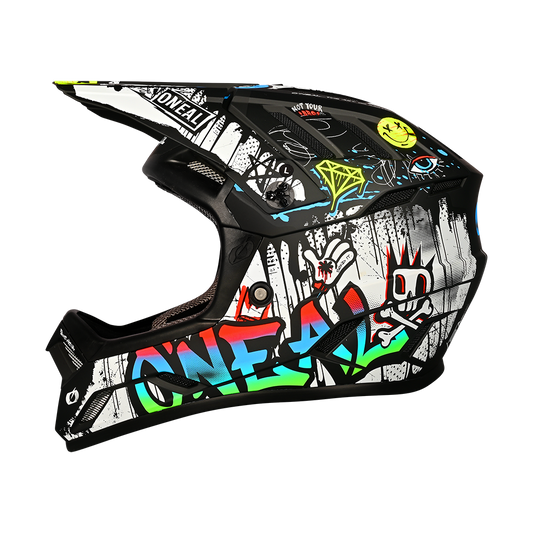 Casco MTB O'NEAL BACKFLIP RANCID Negro/Blanco