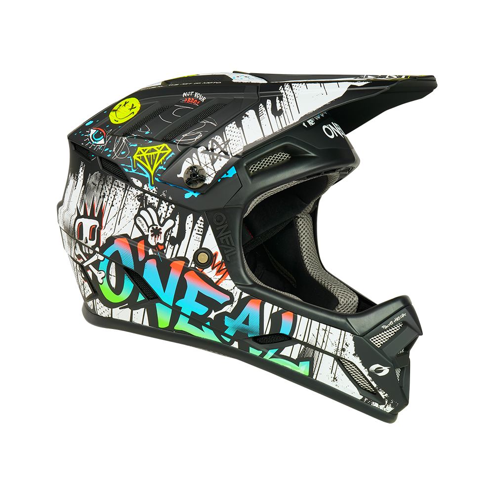Casco MTB O'NEAL BACKFLIP RANCID Negro/Blanco