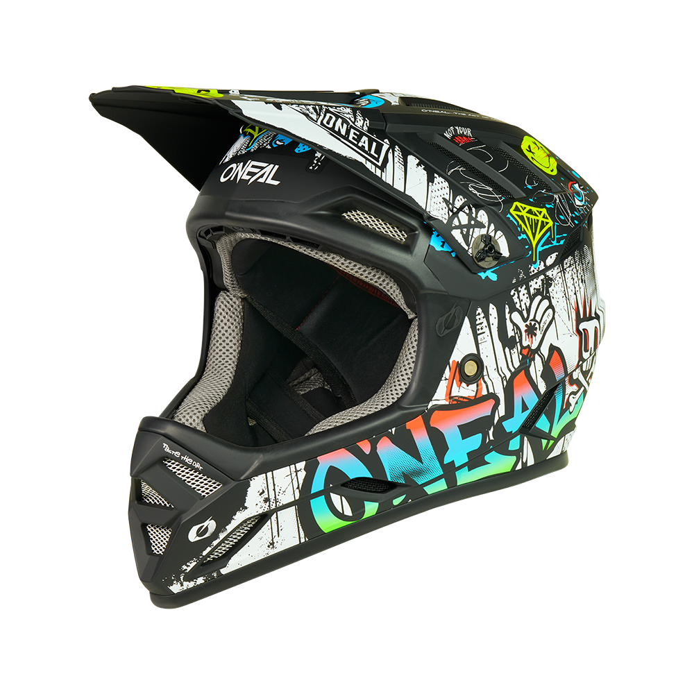 Casco MTB O'NEAL BACKFLIP RANCID Negro/Blanco