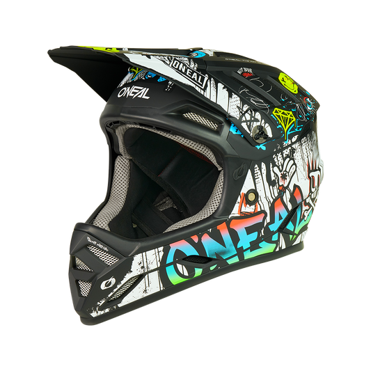 Casco MTB O'NEAL BACKFLIP RANCID Negro/Blanco