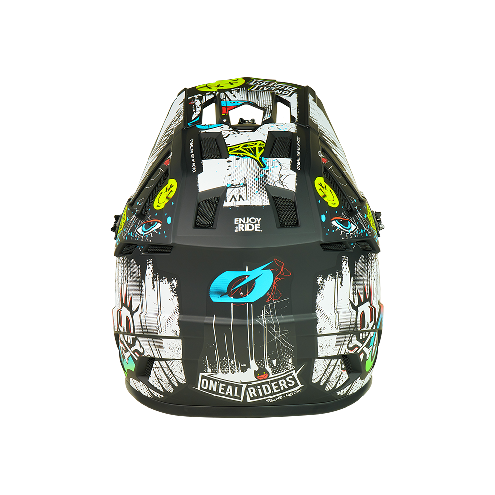 Casco MTB O'NEAL BACKFLIP RANCID Negro/Blanco