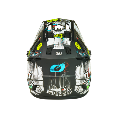 Casco MTB O'NEAL BACKFLIP RANCID Negro/Blanco