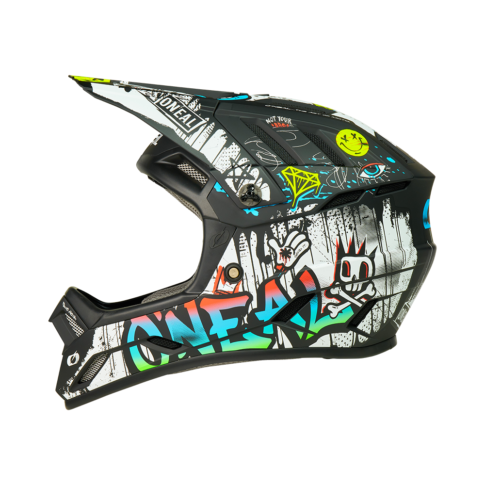 Casco MTB O'NEAL BACKFLIP RANCID Negro/Blanco