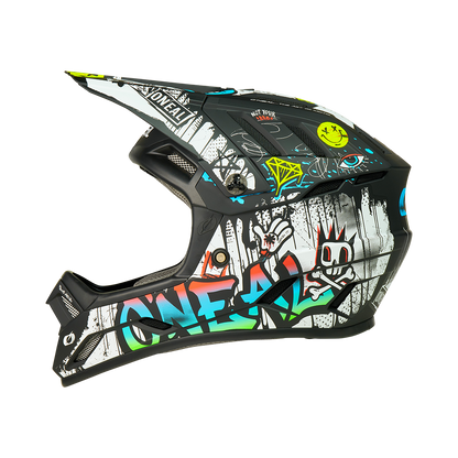 Casco MTB O'NEAL BACKFLIP RANCID Negro/Blanco