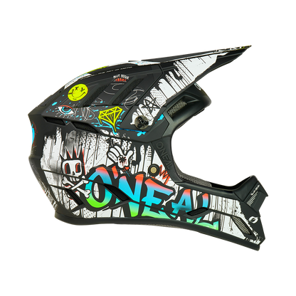 Casco MTB O'NEAL BACKFLIP RANCID Negro/Blanco