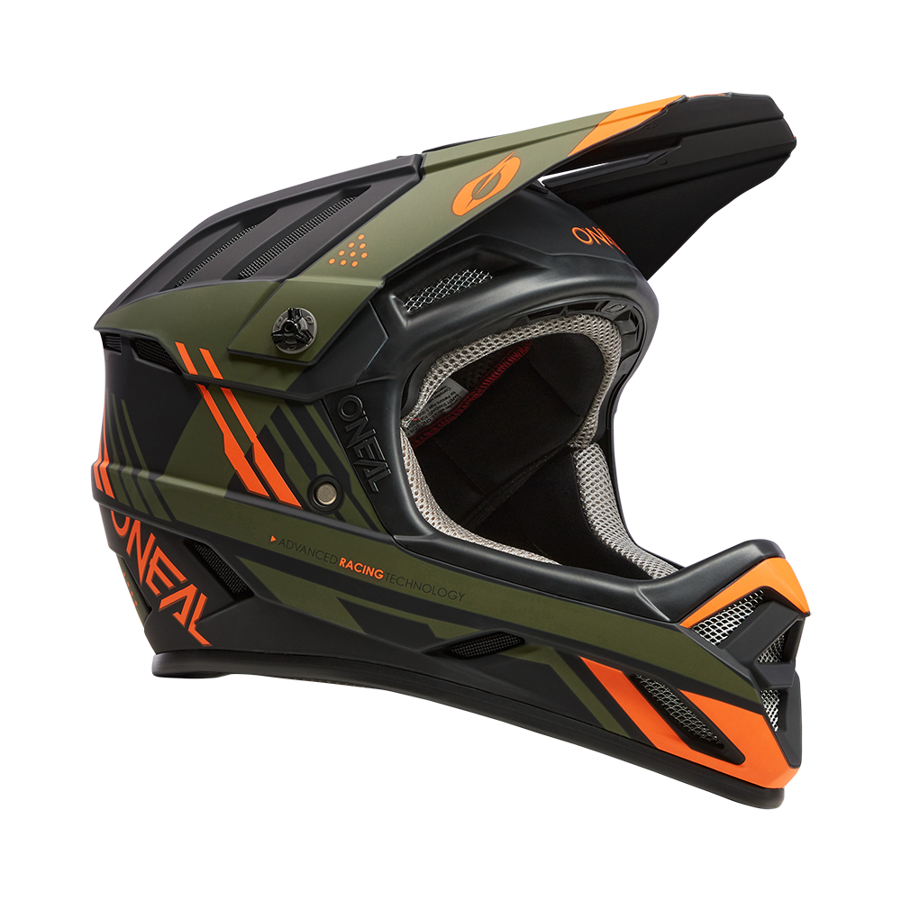 Casco MTB O'NEAL BACKFLIP STRIKE Negro/Naranja/Verde