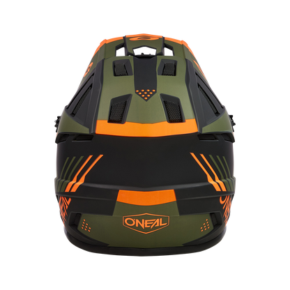 Casco BTT O'NEAL BACKFLIP STRIKE Negro/Naranja/Verde