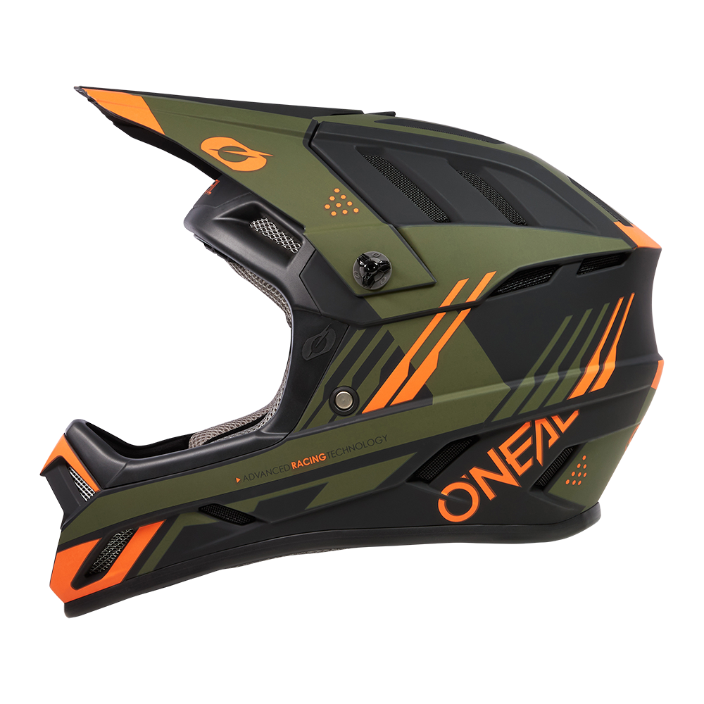 Casco MTB O'NEAL BACKFLIP STRIKE Negro/Naranja/Verde