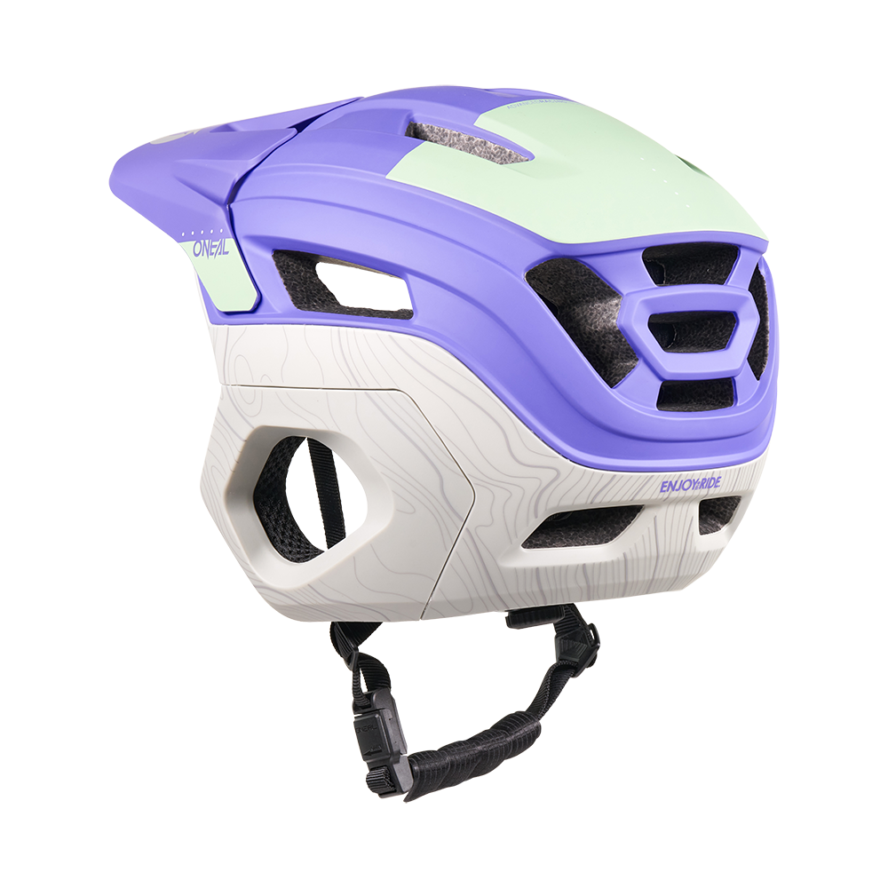 Casco MTB O'NEAL TRAPPER EVO TOPO Morado