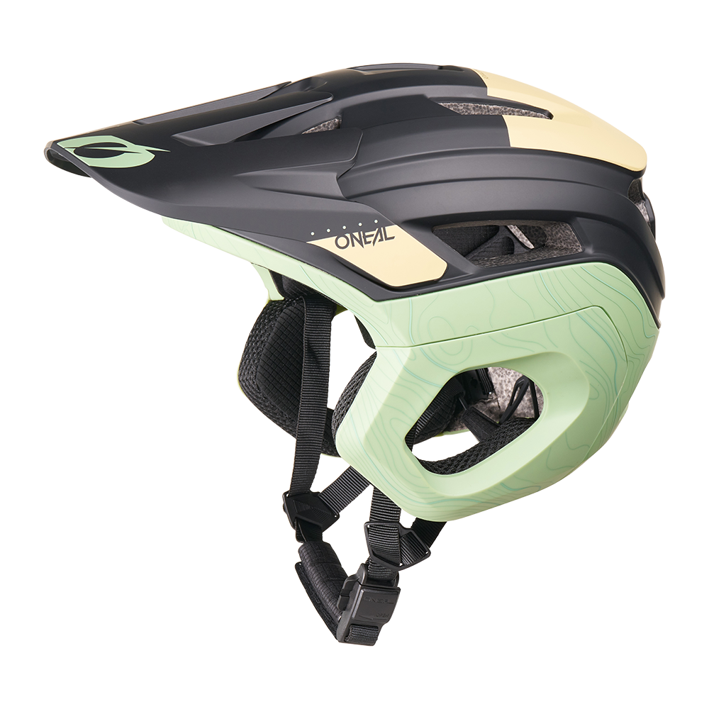 Casco MTB O'NEAL TRAPPER EVO TOPO Negro/Arena/Menta