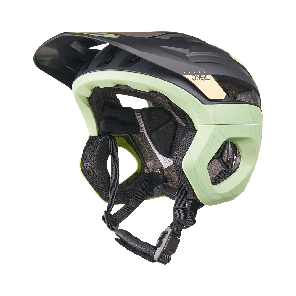 Casco MTB O'NEAL TRAPPER EVO TOPO Negro/Arena/Menta