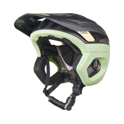 Casco MTB O'NEAL TRAPPER EVO TOPO Negro/Sand/Mint