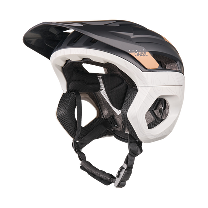 Casco MTB O'NEAL TRAPPER EVO SOLID Negro/Marrón/Gris