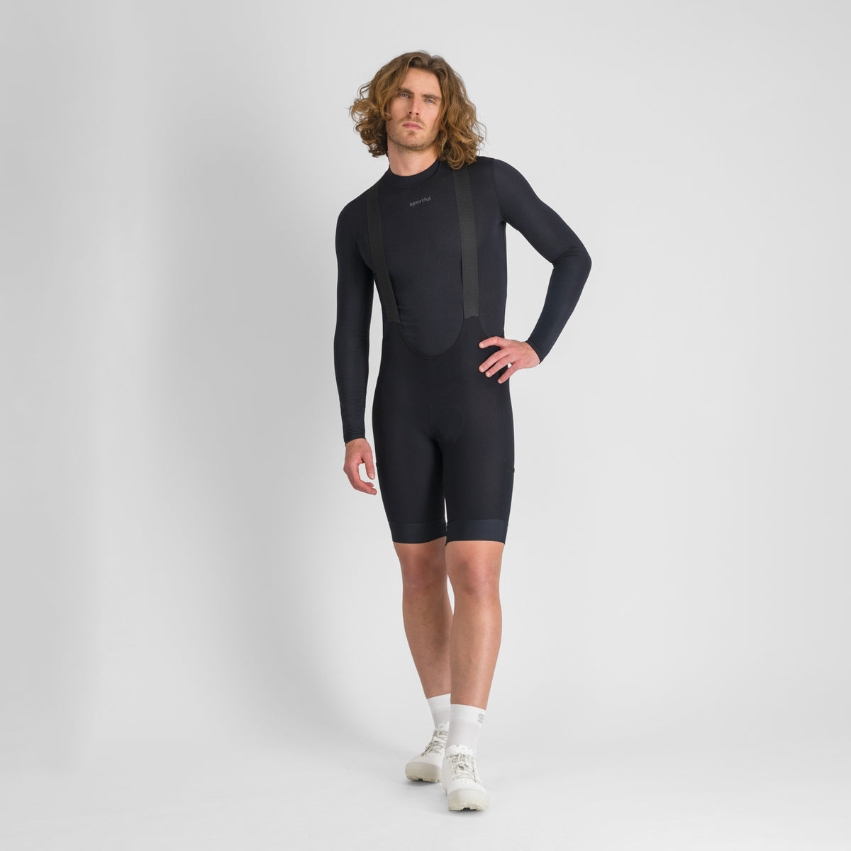Camiseta interior SPORTFUL MERINO de manga larga negra